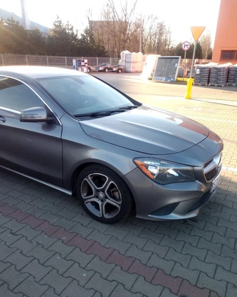 Mercedes-Benz CLA cena 67000 przebieg: 146000, rok produkcji 2014 z Zawiercie małe 106